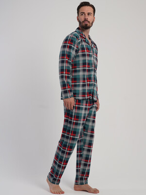 Купить Классическая пижама с длинным рукавом VIENETTA MAN 5032260424 в Украина в Lingerie.ua - Одяг для дому та відпочинку, Фото 6