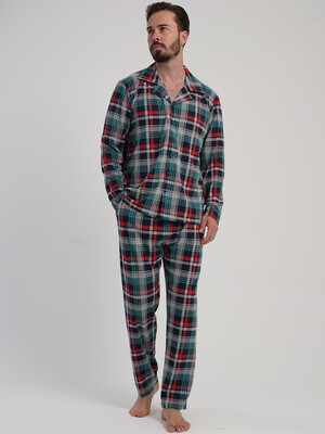 Купить Классическая пижама с длинным рукавом VIENETTA MAN 5032260424 в Украина в Lingerie.ua - Одяг для дому та відпочинку, Фото 7