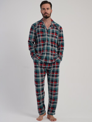 Купить Классическая пижама с длинным рукавом VIENETTA MAN 5032260424 в Украина в Lingerie.ua - Одяг для дому та відпочинку, Фото 8