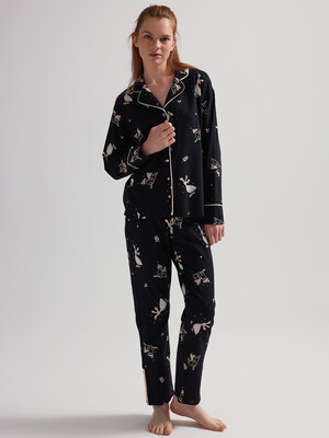 Купить Хлопковый домашний комплект с длинным рукавом HAYS 62211 в Украина в Lingerie.ua - Одяг для дому та відпочинку, Фото 6