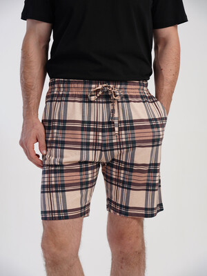 Купить Хлопковые мужские шорты в клетку VIENETTA MAN 5100135505 в Украина в Lingerie.ua - Одяг для дому та відпочинку, Фото 2