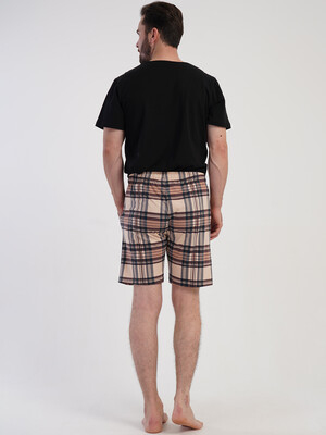 Купить Хлопковые мужские шорты в клетку VIENETTA MAN 5100135505 в Украина в Lingerie.ua - Одяг для дому та відпочинку, Фото 3