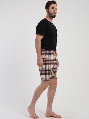 Купить Хлопковые мужские шорты в клетку VIENETTA MAN 5100135505 в Украина в Lingerie.ua - Одяг для дому та відпочинку, Фото 6