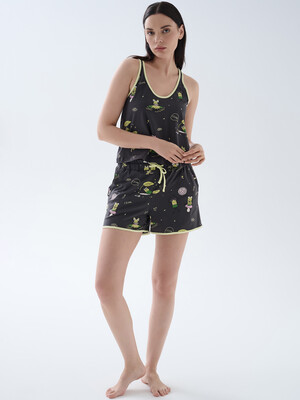 Купить Бавовняний комплект з майки та шортів HAYS 70200 в Украина в Lingerie.ua - Одяг для дому та відпочинку, Фото 2