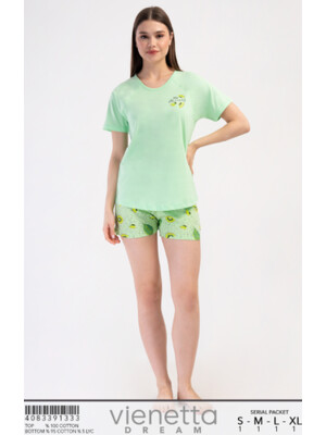 Комплект женский из футболки и шорт VIENETTA 4083391333