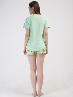 Купить Піжама жіноча з футболки та шортів VIENETTA 4083391333 в Украина в Lingerie.ua - Одяг для дому та відпочинку, Фото 5