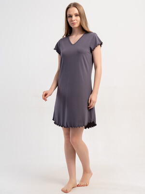 Ночная сорочка из вискозы с коротким рукавом VIENETTA 6010050000