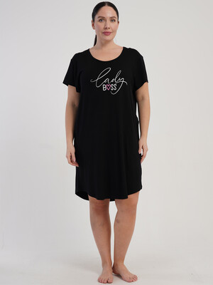 Купить Літня туніка з віскози з кишенями VIENETTA 6010080000 в Украина в Lingerie.ua - Одяг для дому та відпочинку, Фото 4