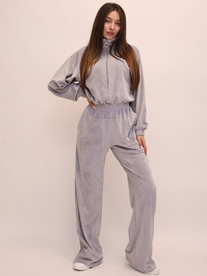 Купить Велюровый комбинезон с длинным рукавом LINGERIE 170862 в Украина в Lingerie.ua - Одяг для дому та відпочинку, Фото 11