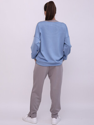 Купить Трикотажный костюм женский (свитшот + брюки) LINGERIE 170855 в Украина в Lingerie.ua - Одяг для дому та відпочинку, Фото 5