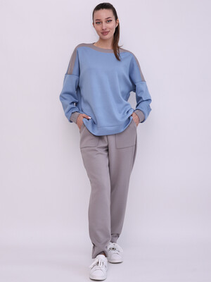 Купить Трикотажный костюм женский (свитшот + брюки) LINGERIE 170855 в Украина в Lingerie.ua - Одяг для дому та відпочинку, Фото 6