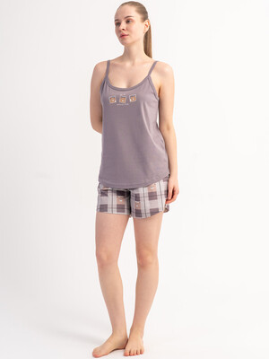 Купить Хлопковый комплект женский (майка + шорты) VIENETTA 5120567295 в Украина