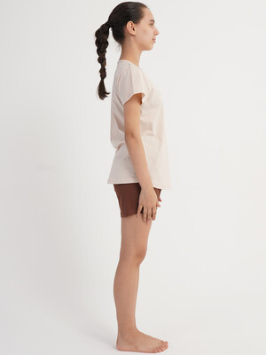 Купить Летний хлопковый комплект для девочки (футболка + шорты) VIENETTA 6011440000 в Украина в Lingerie.ua - Одяг для дому та відпочинку, Фото 3