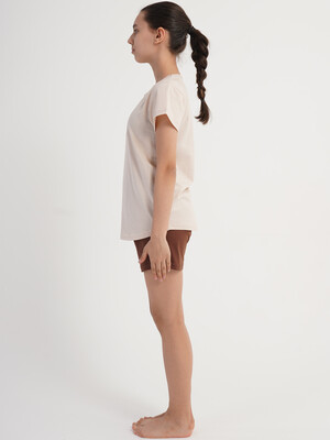 Купить Летний хлопковый комплект для девочки (футболка + шорты) VIENETTA 6011440000 в Украина в Lingerie.ua - Одяг для дому та відпочинку, Фото 5