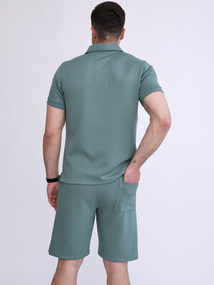 Купить Летний мужской костюм (поло + шорты) LNGR 170865 в Украина в Lingerie.ua - Одяг для дому та відпочинку, Фото 7