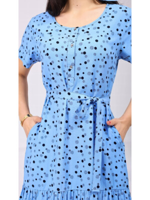 Купить Летнее платье женское с коротким рукавом JEN 06702 в Украина в Lingerie.ua - Одяг для дому та відпочинку, Фото 2