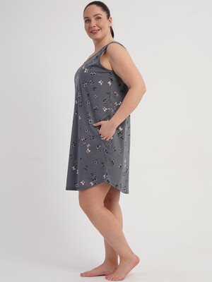 Купить Хлопковая домашняя туника VIENETTA 9090910000 в Украина в Lingerie.ua - Одяг для дому та відпочинку, Фото 3