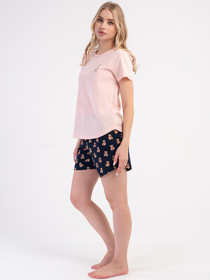 Купить Комплект женский из футболки  и шорт VIENETTA 6030047304 в Украина в Lingerie.ua - Одяг для дому та відпочинку, Фото 3
