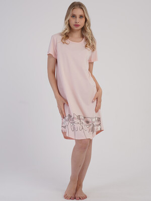 Купить Бавовняна туніка з коротким рукавом VIENETTA 6030080000 в Украина в Lingerie.ua - Одяг для дому та відпочинку, Фото 6
