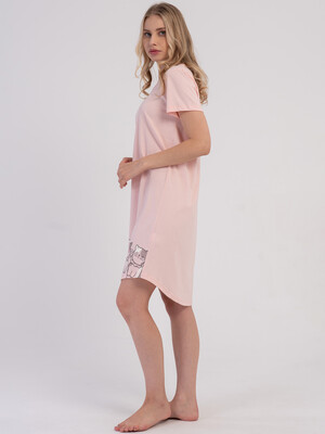 Купить Бавовняна туніка з коротким рукавом VIENETTA 6030080000 в Украина в Lingerie.ua - Одяг для дому та відпочинку, Фото 8