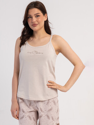 Купить Хлопковый комплект (майка + шорты) VIENETTA 6020153753 в Украина в Lingerie.ua - Одяг для дому та відпочинку, Фото 6