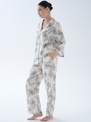 Купить Классическая пижама из модала (рубашка + брюки) HAYS 70540 в Украина в Lingerie.ua - Одяг для дому та відпочинку, Фото 5
