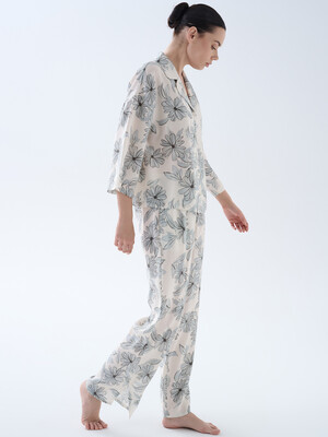 Купить Классическая пижама из модала (рубашка + брюки) HAYS 70540 в Украина в Lingerie.ua - Одяг для дому та відпочинку, Фото 6