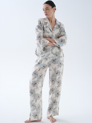 Купить Классическая пижама из модала (рубашка + брюки) HAYS 70540 в Украина в Lingerie.ua - Одяг для дому та відпочинку, Фото 10