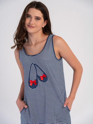 Купить Бавовняна домашня туніка для жінок VIENETTA 6050771164 в Украина в Lingerie.ua - Одяг для дому та відпочинку, Фото 7