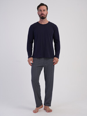 Купить Хлопковый домашний костюм с длинным рукавом VIENETTA MAN 6051700622 в Украина в Lingerie.ua - Одяг для дому та відпочинку, Фото 5