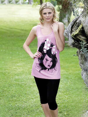 Костюм женский летний из туники и бриджей COCOON 11-671