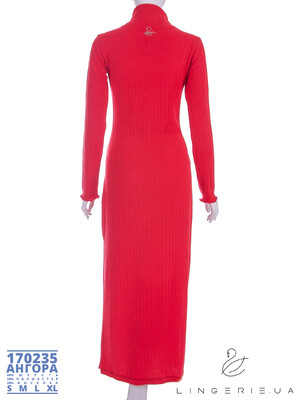 Купить Платье длинное из трикотажа с ангорой LINGERIE 170035 в Украина в Lingerie.ua - Одяг для дому та відпочинку, Фото 23