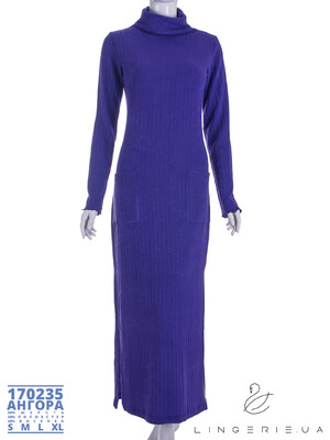 Купить Платье длинное из трикотажа с ангорой LINGERIE 170035 в Украина в Lingerie.ua - Одяг для дому та відпочинку, Фото 24