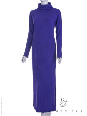 Купить Платье длинное из трикотажа с ангорой LINGERIE 170035 в Украина в Lingerie.ua - Одяг для дому та відпочинку, Фото 9