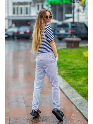 Купить Хлопковые брюки джоггеры LINGERIE 170233  в Украина в Lingerie.ua - Одяг для дому та відпочинку, Фото 4