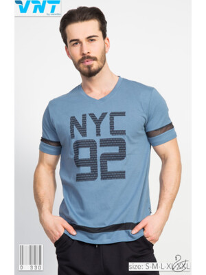 Купить Хлопковая мужская футболка с коротким рукавом VNT D330 в Украина