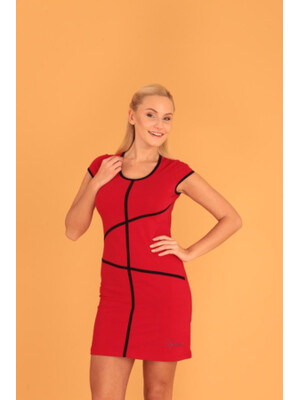 Платье мини с коротким рукавом ESRA 1720 