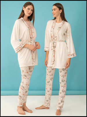 Купить Комплект FEYZA 4041-В  в Украина в Lingerie.ua - Одяг для дому та відпочинку, Фото 2