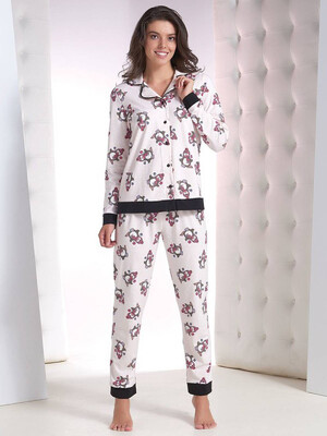 Купить Комплект ZEY ZEY 30190 рубашка брюки в Украина в Lingerie.ua - Одяг для дому та відпочинку, Фото 1