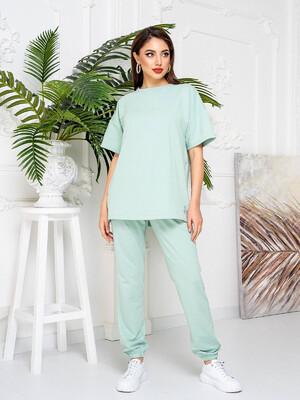 Купить Хлопковые женские джоггеры LINGERIE 170544-2  в Украина в Lingerie.ua - Одяг для дому та відпочинку, Фото 15