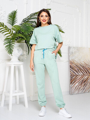 Купить Хлопковые женские джоггеры LINGERIE 170544-2  в Украина в Lingerie.ua - Одяг для дому та відпочинку, Фото 13