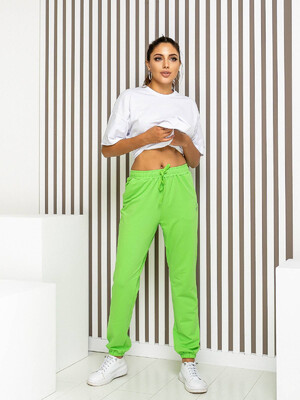 Купить Хлопковые женские джоггеры LINGERIE 170544-2  в Украина в Lingerie.ua - Одяг для дому та відпочинку, Фото 3