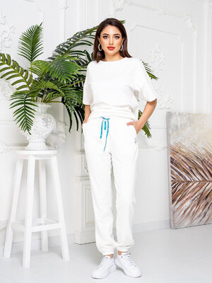 Купить Хлопковые женские джоггеры LINGERIE 170544-2  в Украина в Lingerie.ua - Одяг для дому та відпочинку, Фото 16