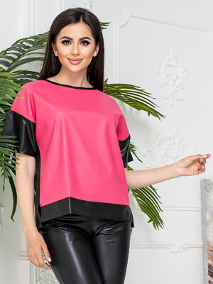 Купить Кожаные брюки джоггеры LINGERIE 170554  в Украина в Lingerie.ua - Одяг для дому та відпочинку, Фото 5