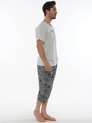 Купить Хлопковый комплект с капри GAZZAZ 0122850469 в Украина в Lingerie.ua - Одяг для дому та відпочинку, Фото 3