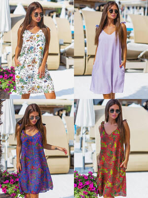 Купить Сарафан летний с ярким принтом LINGERIE 170018-С в Украина в Lingerie.ua - Одяг для дому та відпочинку, Фото 19