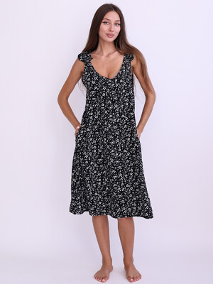 Купить Сарафан летний с ярким принтом LINGERIE 170018-С в Украина в Lingerie.ua - Одяг для дому та відпочинку, Фото 26