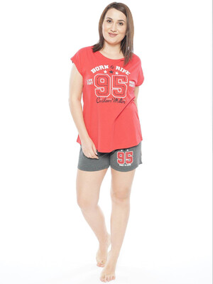 Комплект женский из футболки и шорт VIENETTA 0111000000