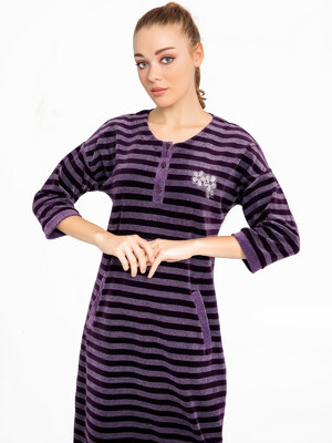 Купить Велюрова домашня туніка COCOON E22-1883 в Украина в Lingerie.ua - Одяг для дому та відпочинку, Фото 2