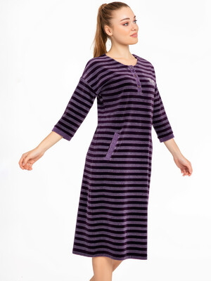 Купить Велюрова домашня туніка COCOON E22-1883 в Украина в Lingerie.ua - Одяг для дому та відпочинку, Фото 4